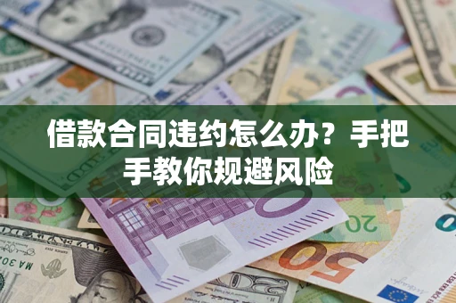 武汉借款合同违约怎么办？手把手教你规避风险