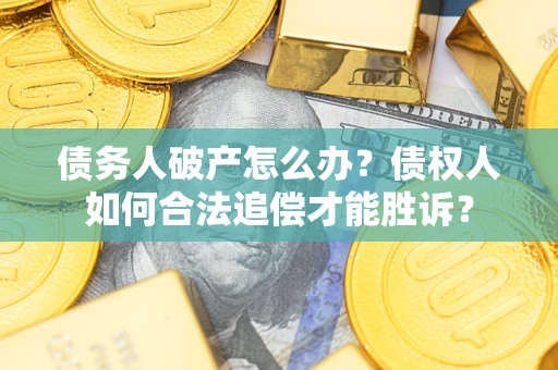 武汉债务人破产怎么办？债权人如何合法追偿才能胜诉？