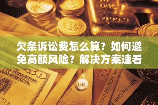 武汉欠条诉讼费怎么算？如何避免高额风险？解决方案速看！