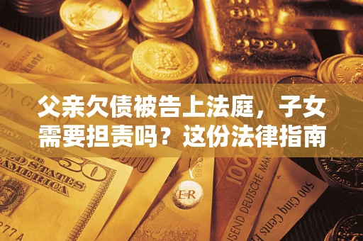 武汉父亲欠债被告上法庭，子女需要担责吗？这份法律指南必须看完