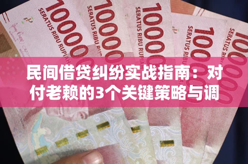 武汉民间借贷纠纷实战指南：对付老赖的3个关键策略与调解盲区解析