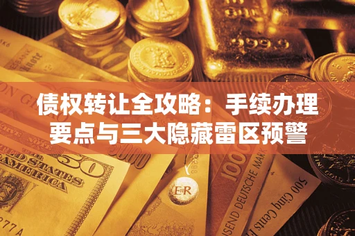 武汉债权转让全攻略：手续办理要点与三大隐藏雷区预警