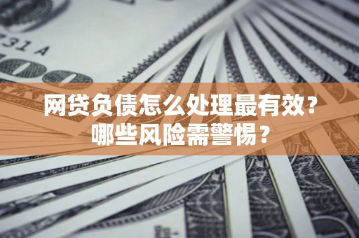 武汉网贷负债怎么处理最有效？哪些风险需警惕？